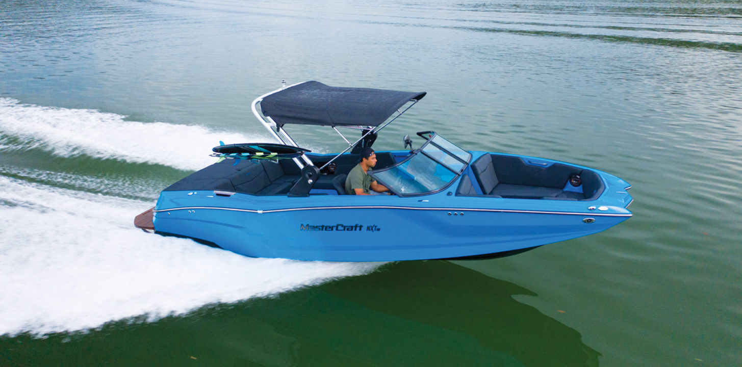 MasterCraft NXT 24 boat in the water