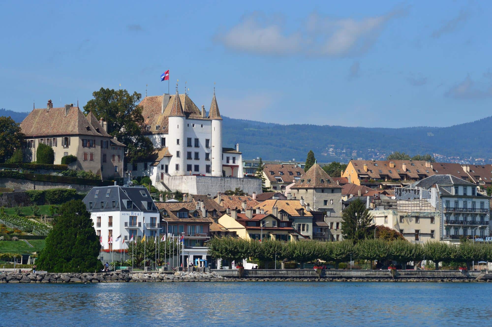 Château de Nyon - Croisière en bateau sur le lac Léman
