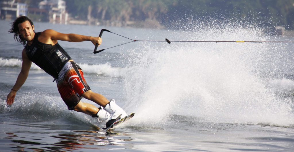Wakeboard on Lake Geneva
