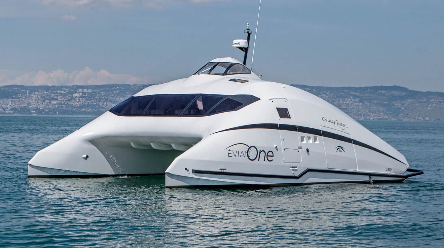High speed boat transfer from Geneva to Evian-les-Bains
