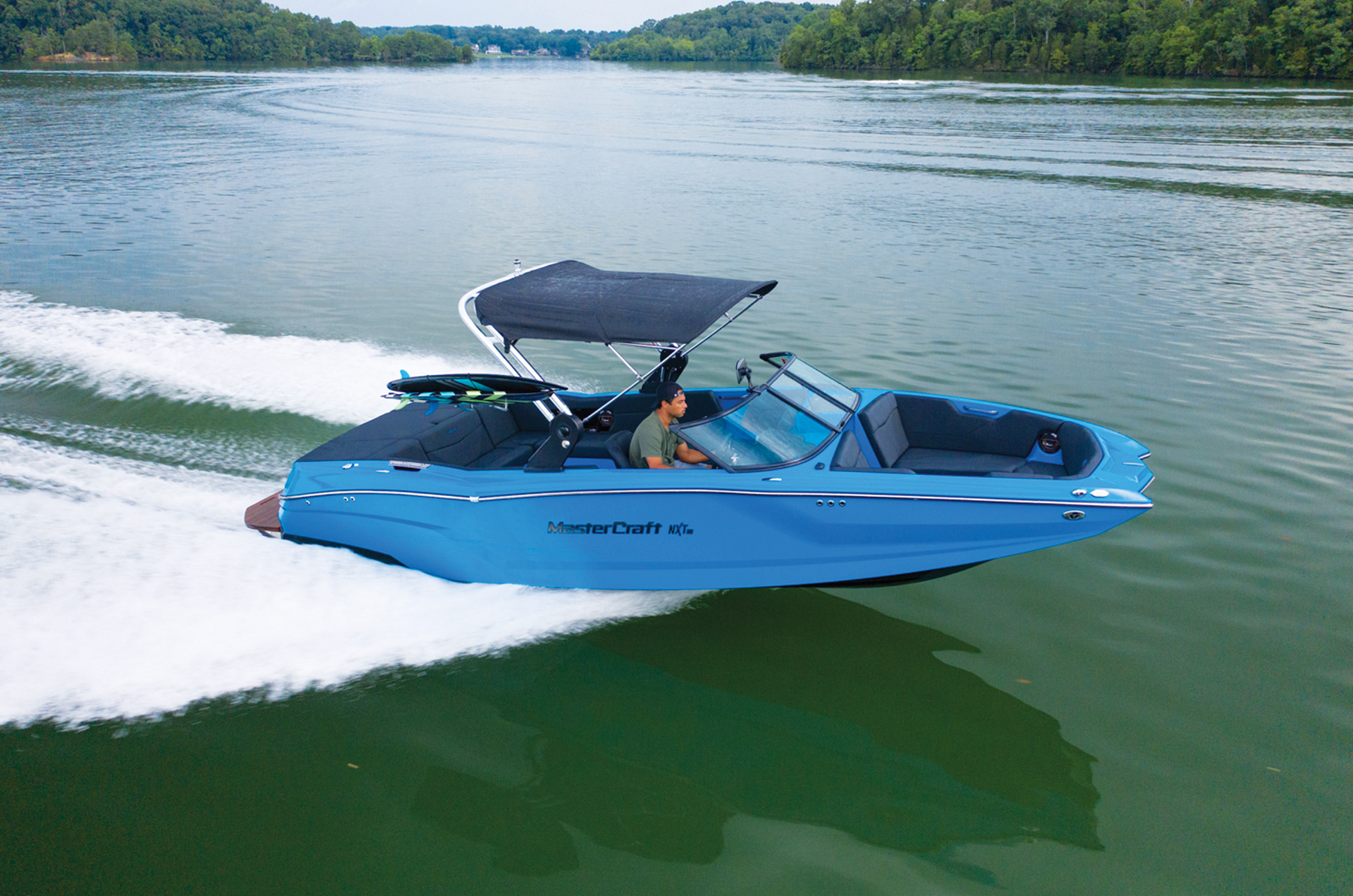 MasterCraft NXT 24 boat in the water